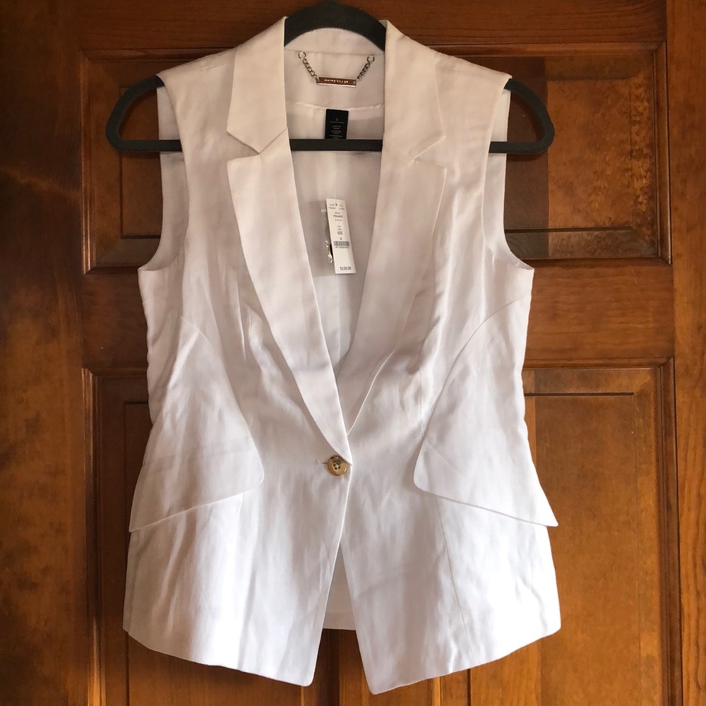 White House/Black Market vest.
